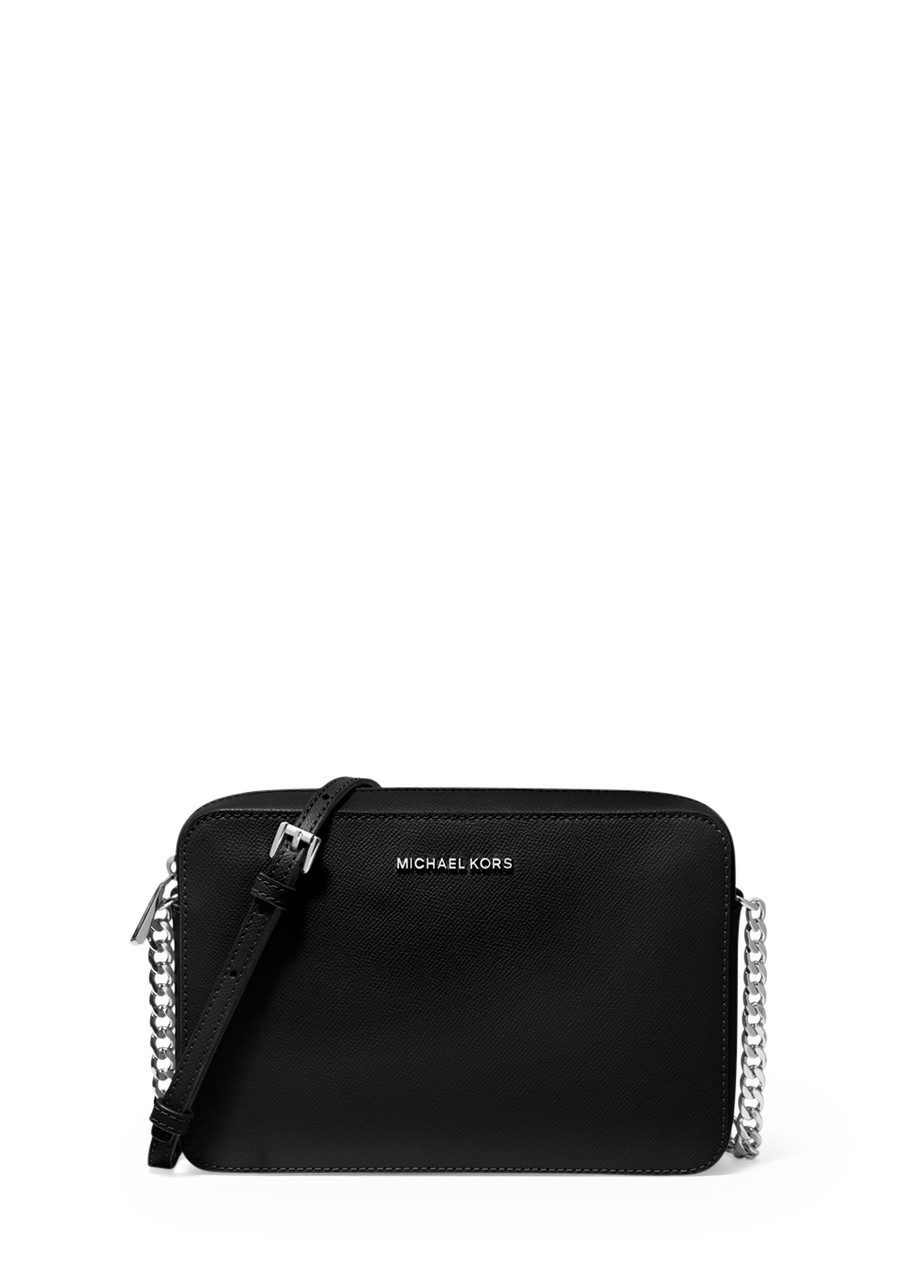MICHAEL MICHAEL KORS Jet set large saffiano leather crossbody bag Harvey Nichols