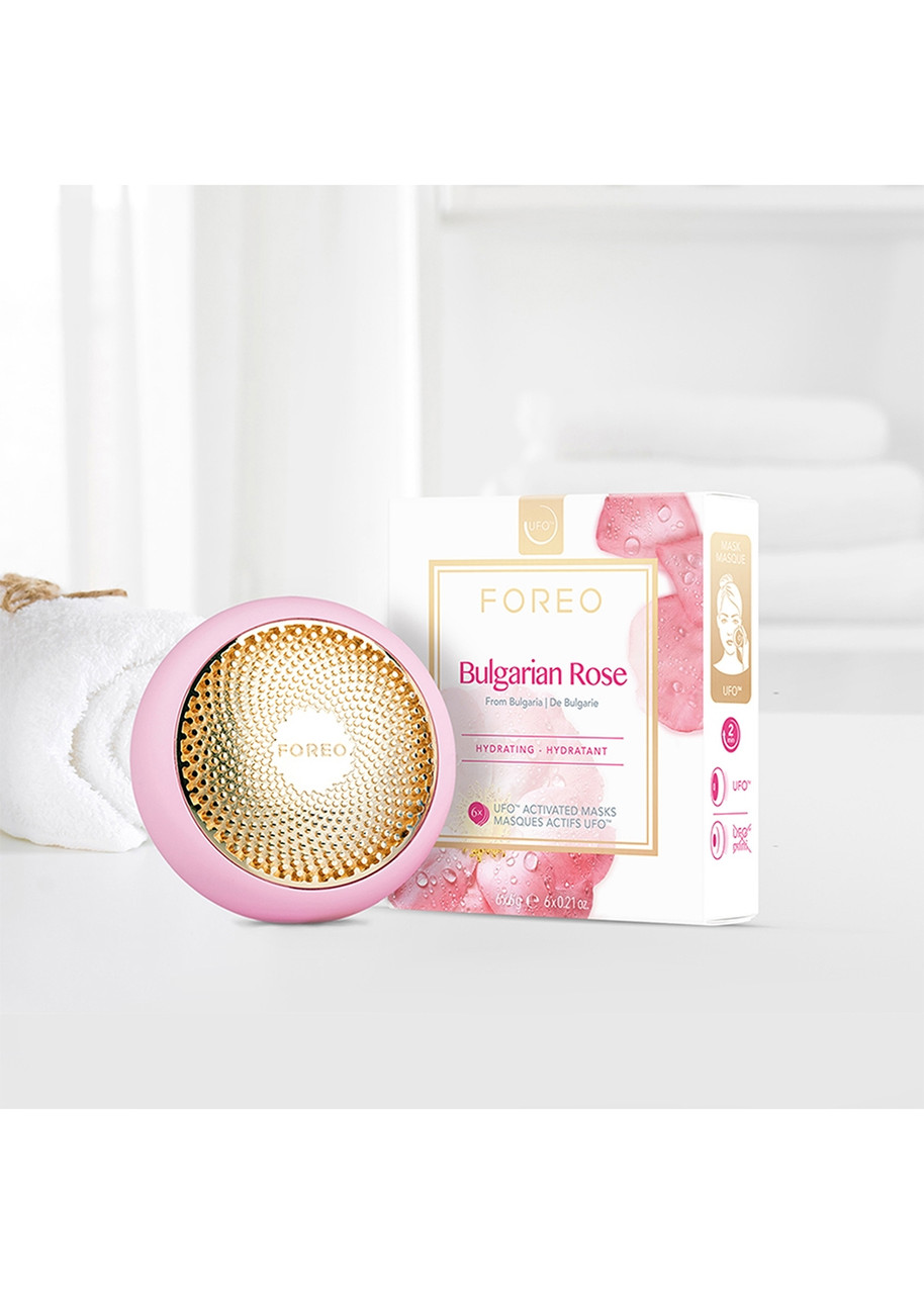 FOREO Bulgarian Rose UFO MoistureBoosting Face Mask Harvey Nichols