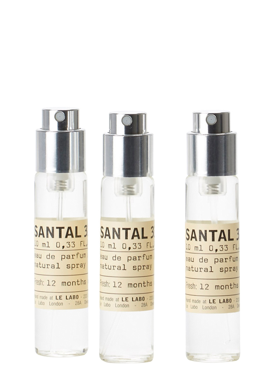 LE LABO Santal 33 Eau De Parfum Travel Tube Refill 3 x 10ml