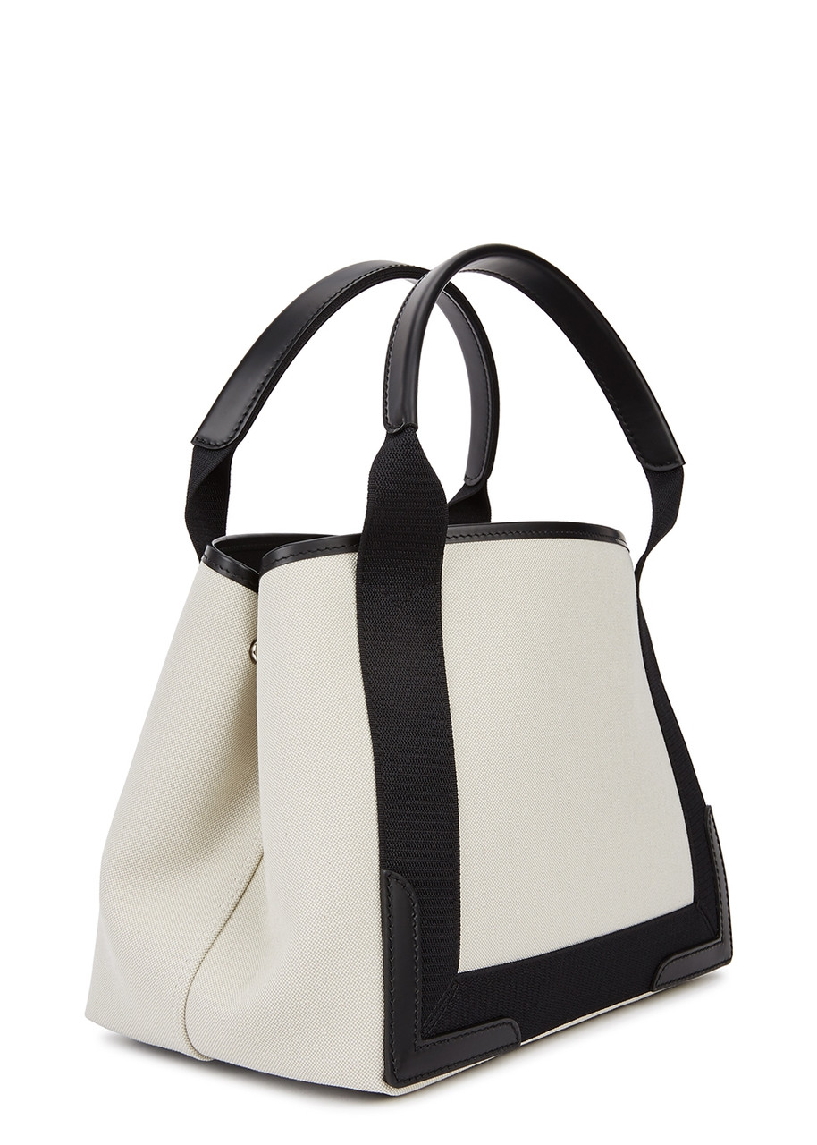 BALENCIAGA Cabas small stone canvas tote | Harvey Nichols