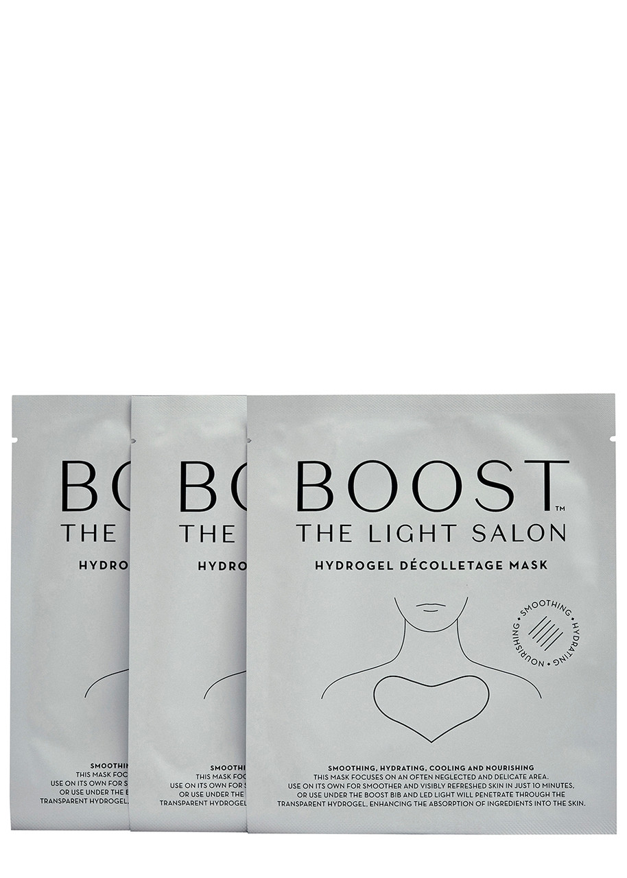 THE LIGHT SALON Boost Hydrogel Décolletage Mask Harvey Nichols
