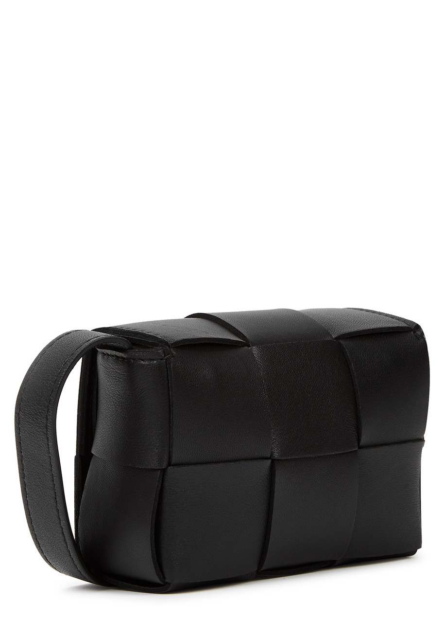 ★BOTTEGA VENETA★ Cassette Mini Shoulder Bag Black 666688V3 Buy Bottega Veneta Mini Cassette Bag 'Black/Gold' - 666688