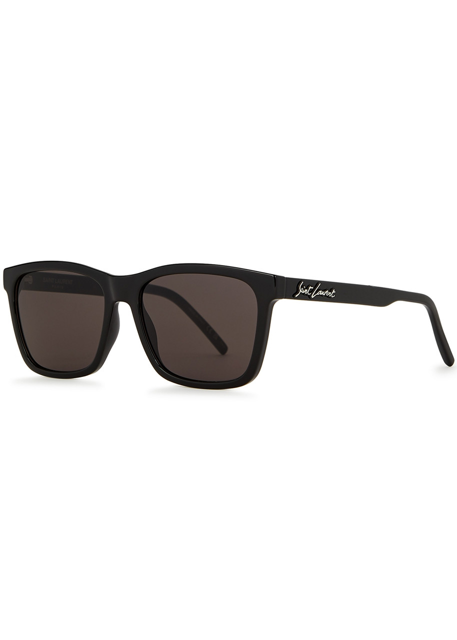 SAINT LAURENT Rectangle-frame sunglasses | Harvey Nichols