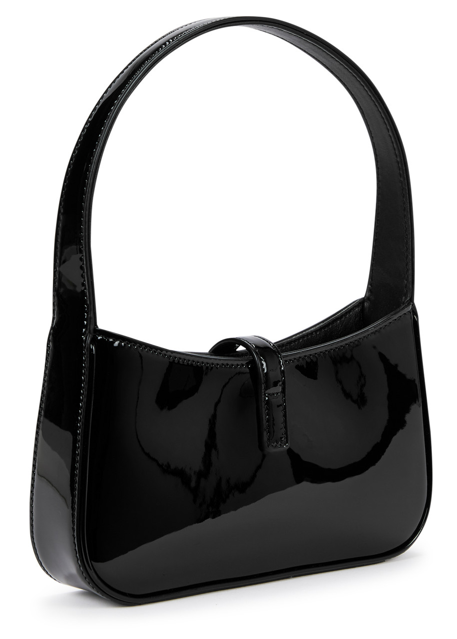 SAINT LAURENT Le 5 à 7 mini patent leather shoulder bag