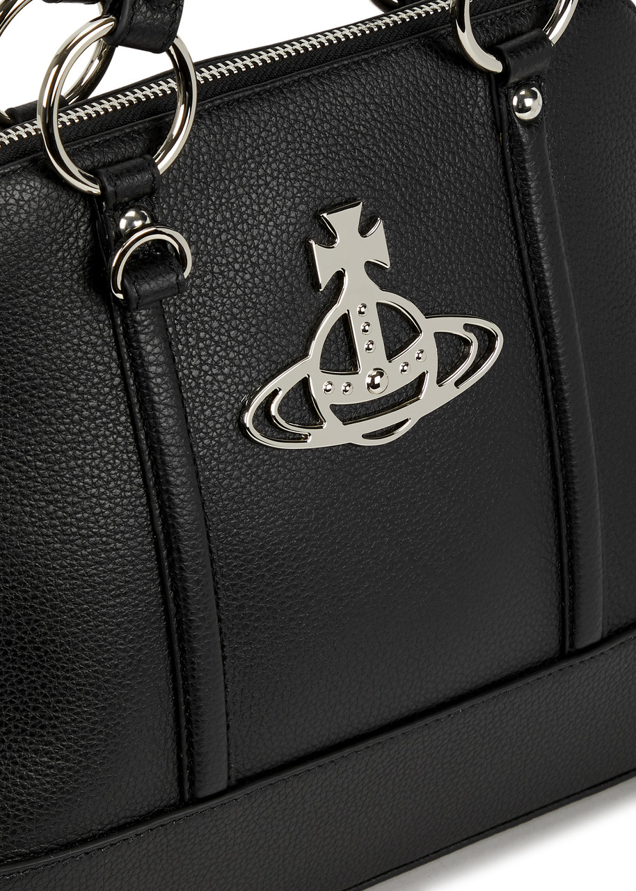 VIVIENNE WESTWOOD Jordan medium leather top handle bag