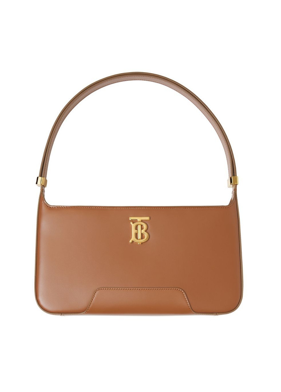 BURBERRY Leather TB shoulder bag Harvey Nichols