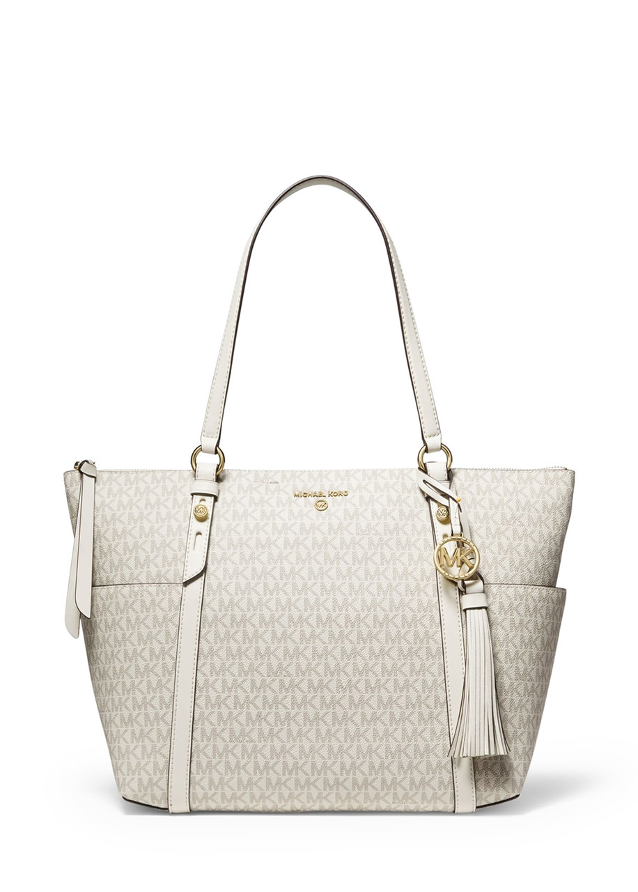 MICHAEL MICHAEL KORS Sullivan large logo top-zip tote bag