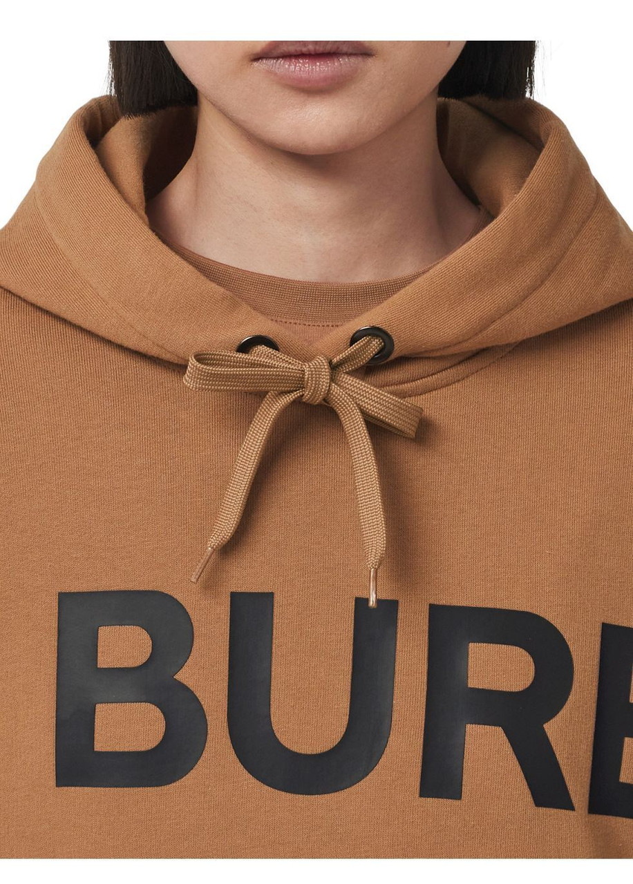 BURBERRY Horseferry print cotton hoodie | Harvey Nichols