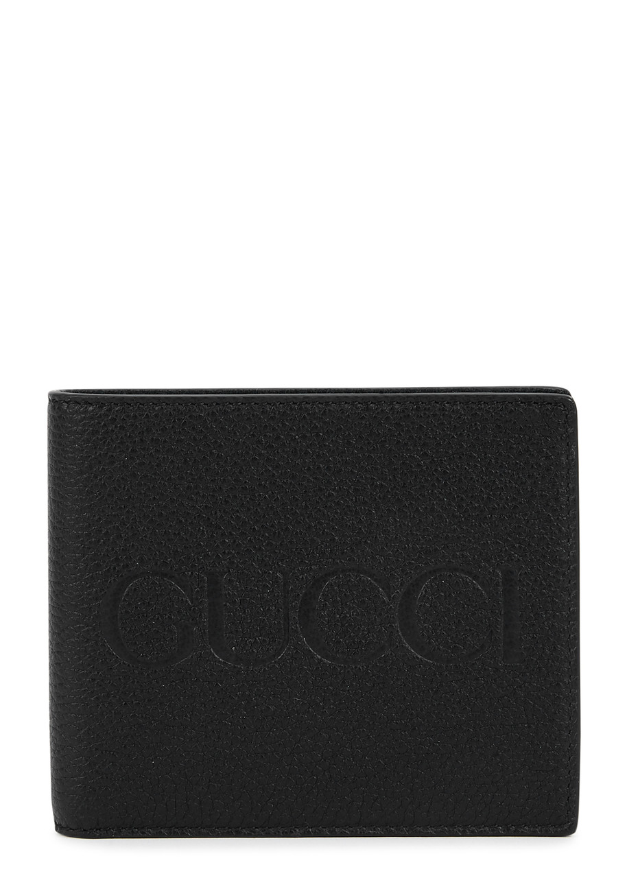 GUCCI Logo-embossed leather wallet | Harvey Nichols