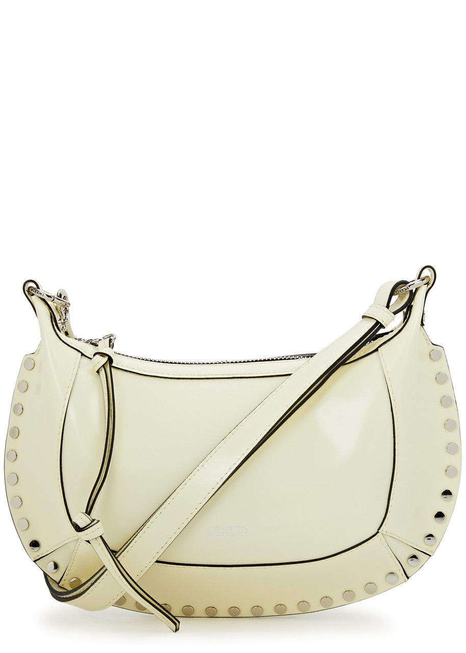 ISABEL MARANT Oskan Moon leather shoulder bag | Harvey Nichols