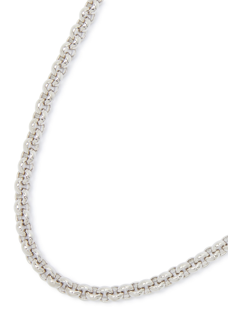 TOM WOOD Rolo sterling silver chain necklace | Harvey Nichols