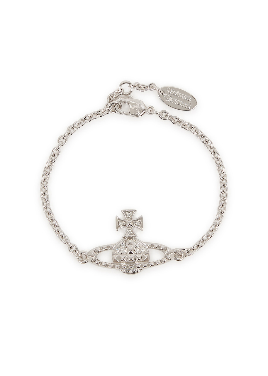 VIVIENNE WESTWOOD Mayfair Bas Relief silver-tone orb bracelet | Harvey ...