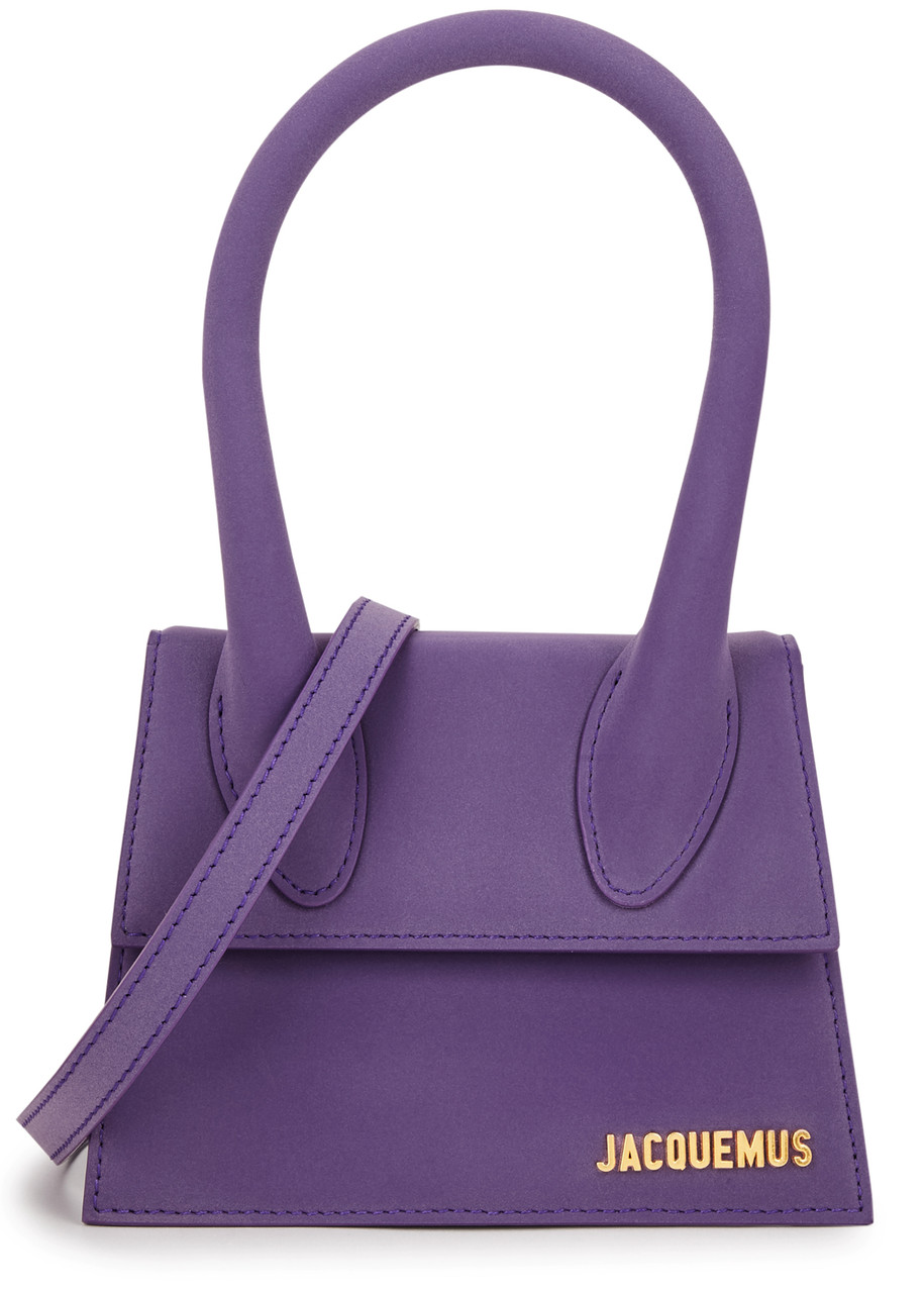 JACQUEMUS Le Chiquito Moyen leather top handle bag | Harvey Nichols