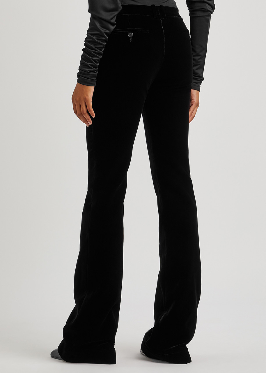 パンツ SAINT LAURENT PARIS VELVET PANT BLACK 31 Saint Laurent Men's' Velvet Pants in Black | LN-CC®