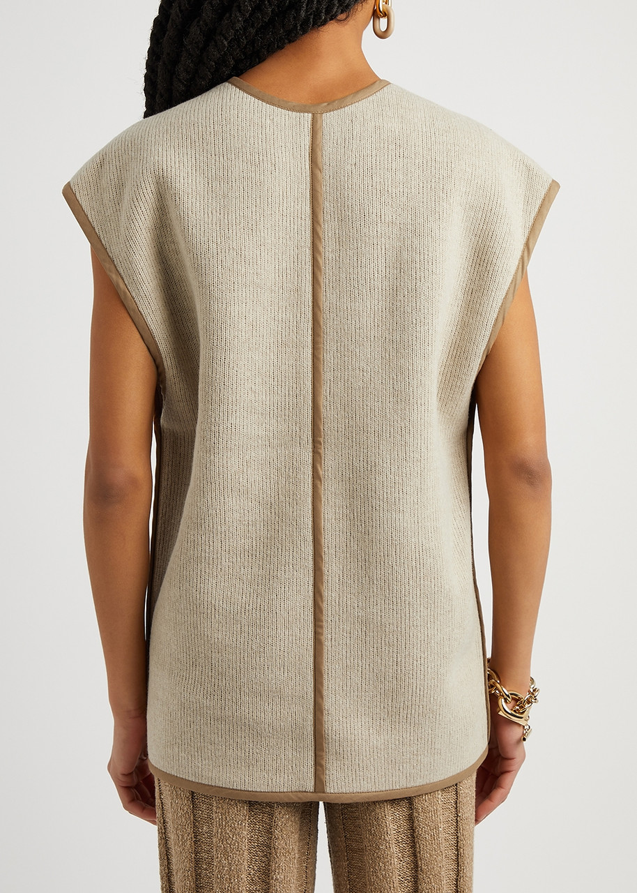 BY MALENE BIRGER vest Harvey | Nichols wool-blend Stephanie