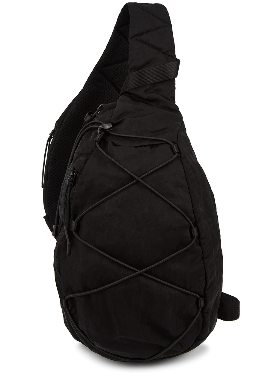 C.P. COMPANY KIDS Black nylon cross-body bag | Harvey Nichols