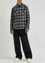 OFF-WHITE Checked flannel shirt | Harvey Nichols