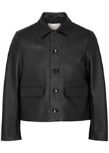 SECOND LAYER Mad Dog leather jacket | Harvey Nichols