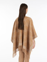 MAX MARA Jacquard wool poncho | Harvey Nichols MAX MARA Jacquard wool poncho | Harvey Nichols