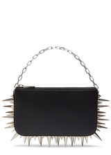 CHRISTIAN LOUBOUTIN Loubila studded leather shoulder bag | Harvey