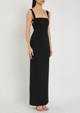 SOLACE LONDON Joni crepe maxi dress | Harvey Nichols