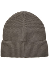 MONCLER Logo-appliquéd cotton beanie | Harvey Nichols