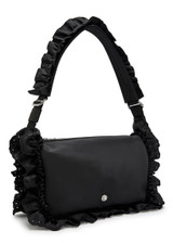 SIMONE ROCHA Pillowcase ruffled nylon shoulder bag | Harvey Nichols