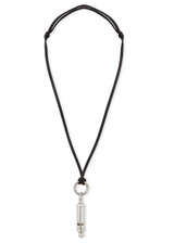 LEMAIRE ACME Whistle leather necklace | Harvey Nichols