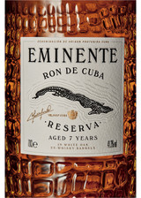 Eminente UK, Eminente, Central Cuban Rum: meet Reserva, aged 7 years  minimum