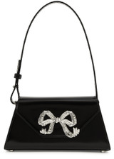 LONI Women's Patent Leather Tote Shoulder Bag With Bow - Medium Shopper Hobo Bag, Zip Top, Inside Pocket