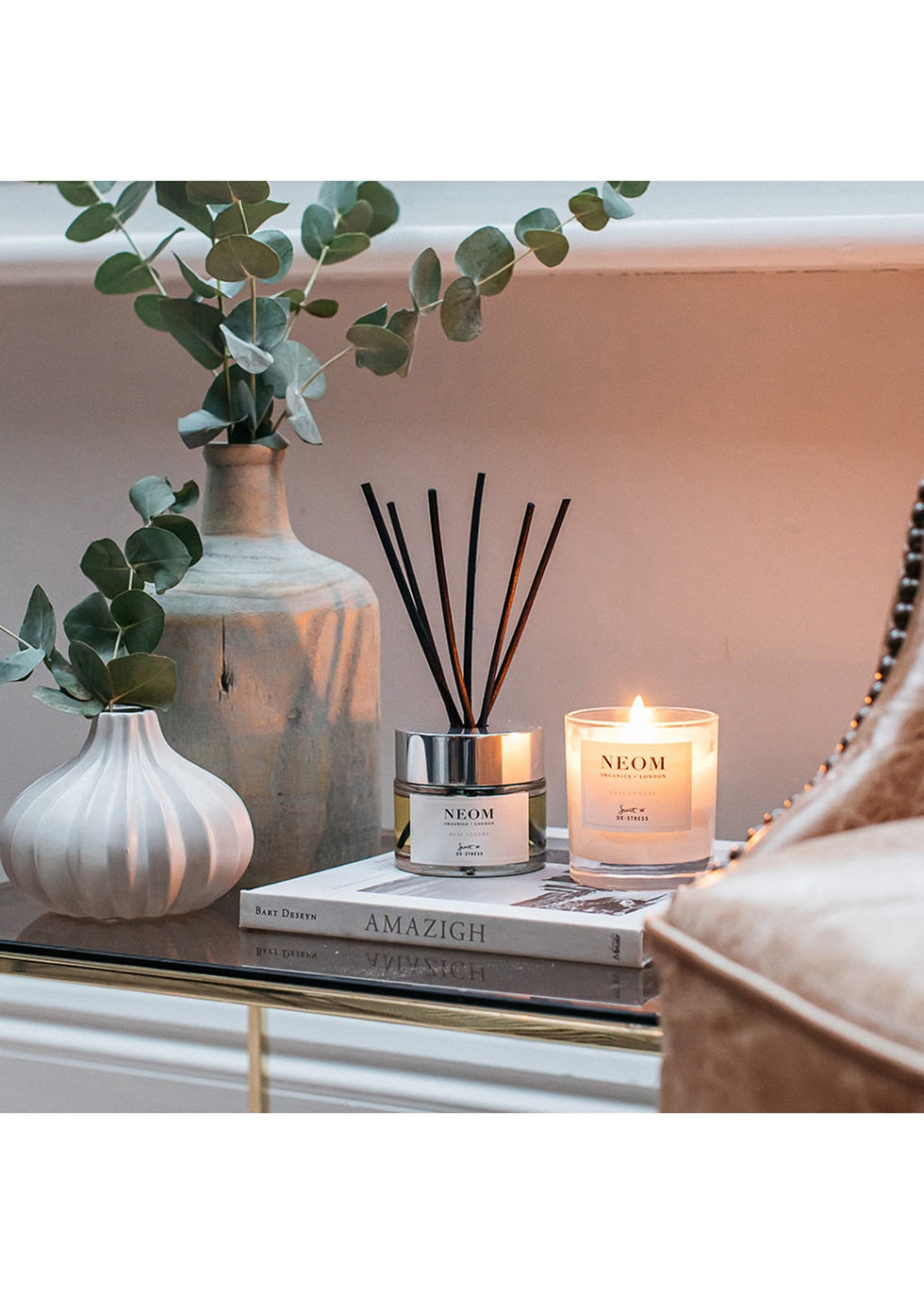 NEOM WELLBEING Happiness Reed Diffuser 100ml | Harvey Nichols