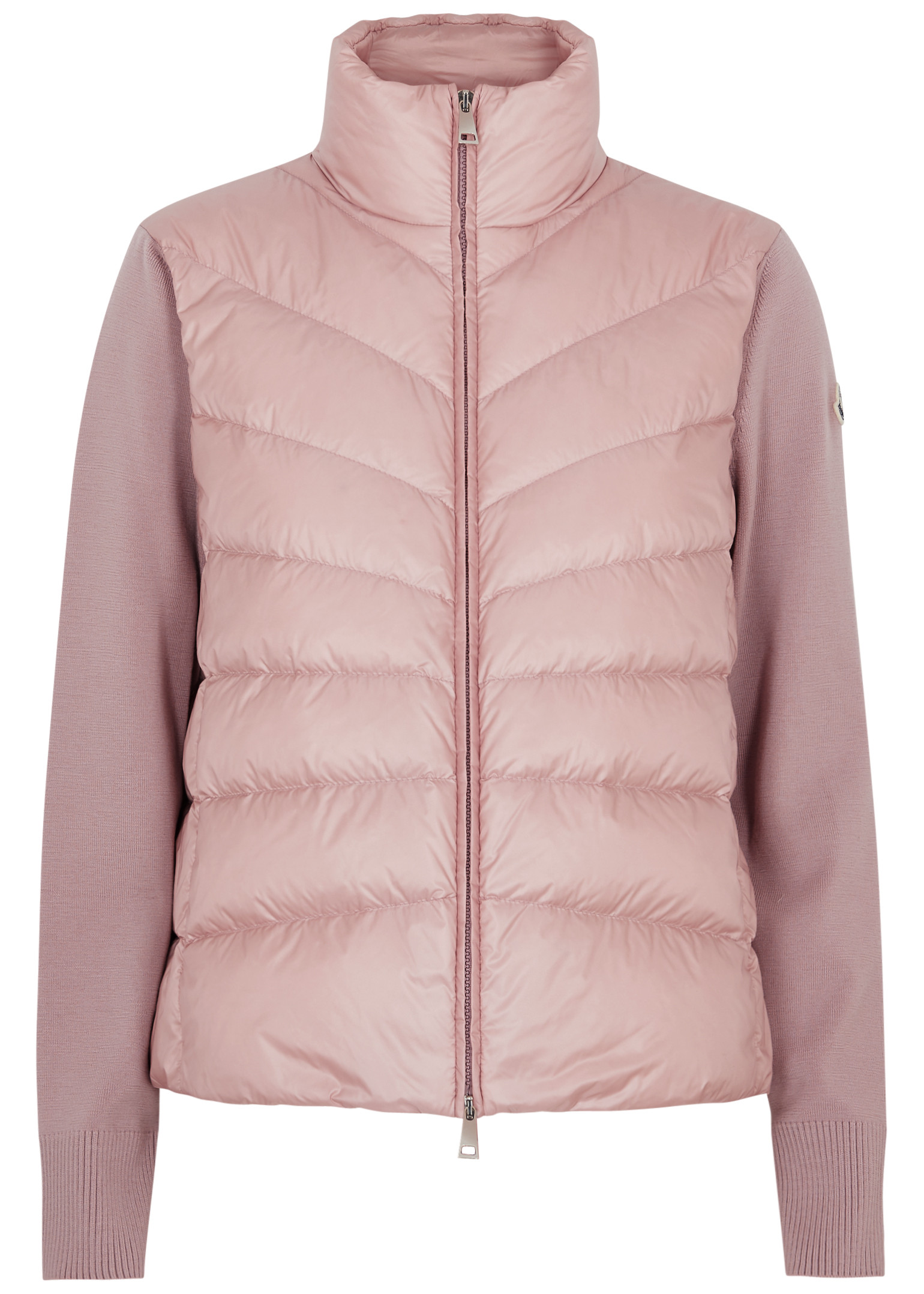 Nicole L S Wool Jacket Sandshell Detail Mel