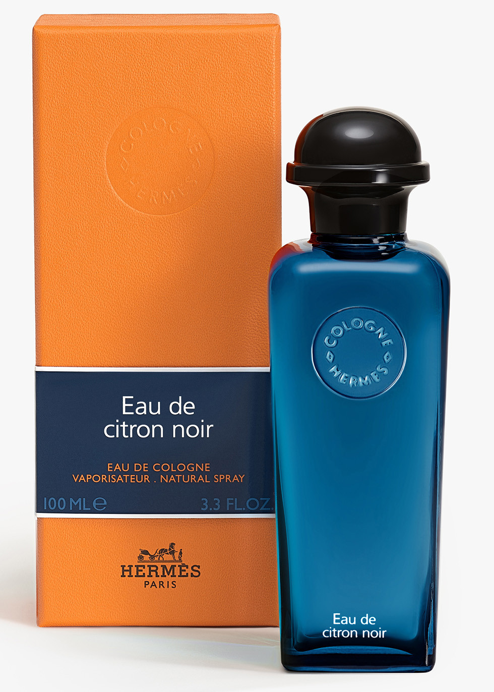 Eau De Citron Noir by Hermes, 3.3 oz Eau De Cologne Spray for Men main image 0