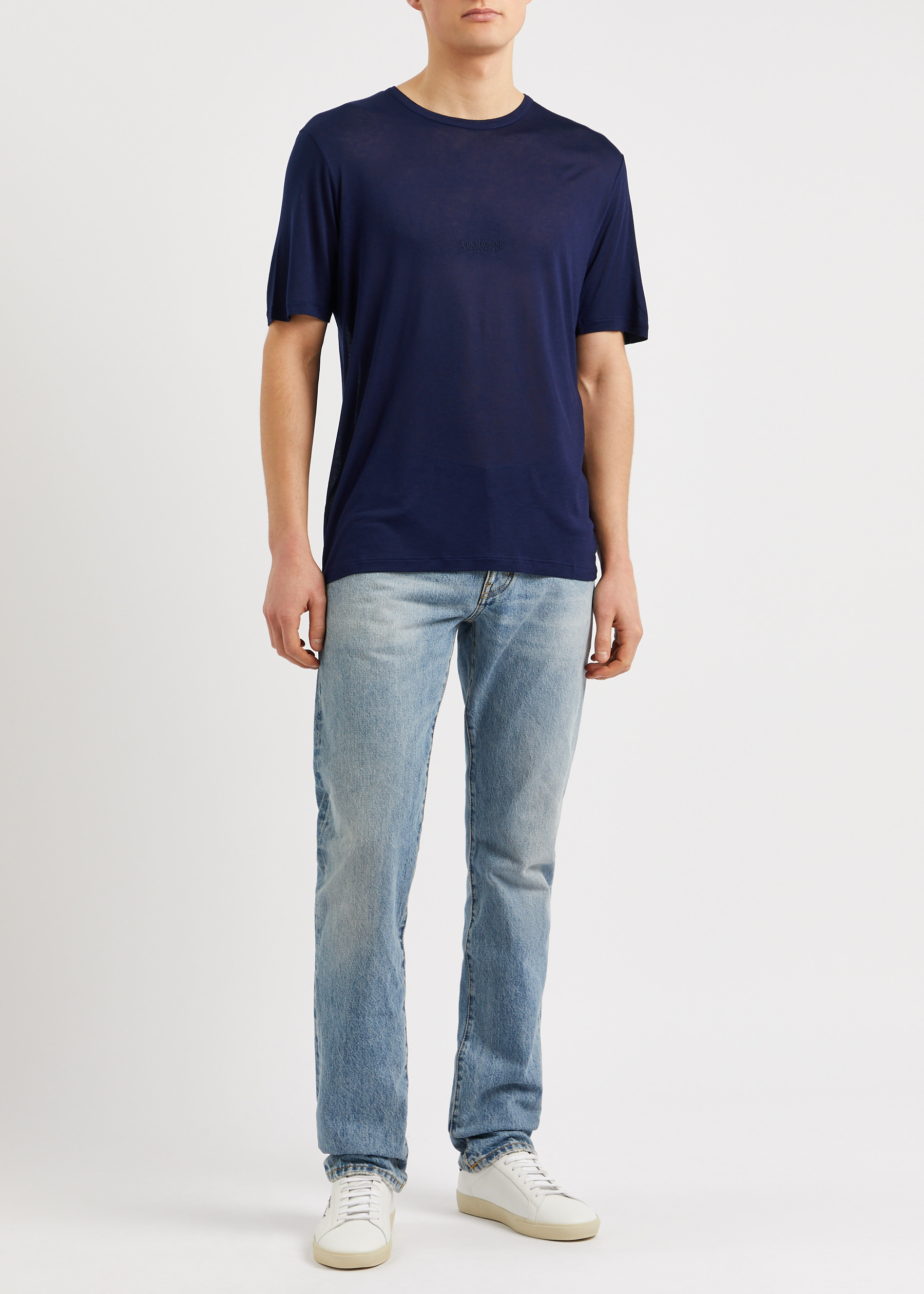 Saint Laurent Navy Shirts