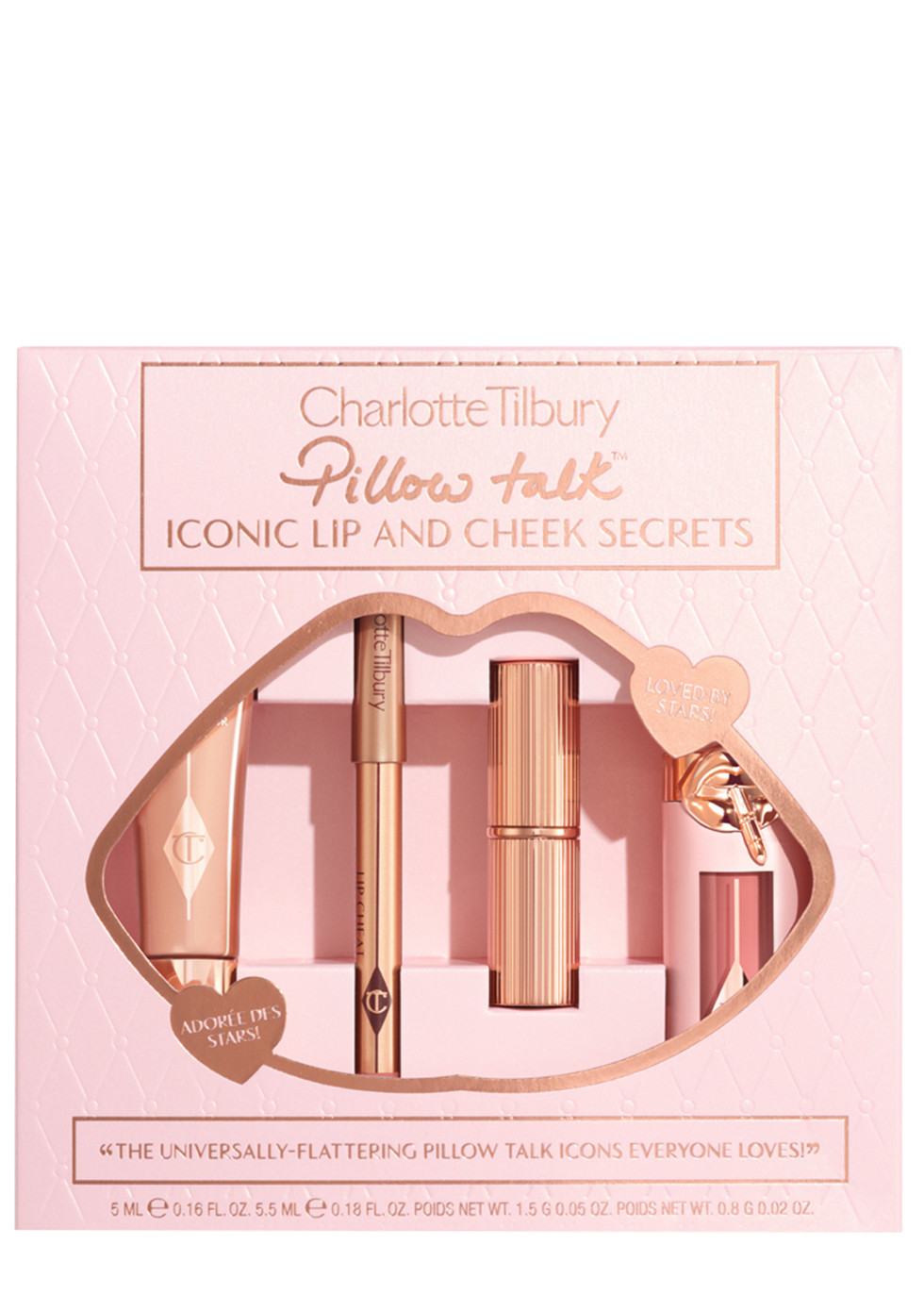 CHARLOTTE TILBURY Pillow Talk Iconic Lip and Cheek Secrets Harvey Nichols