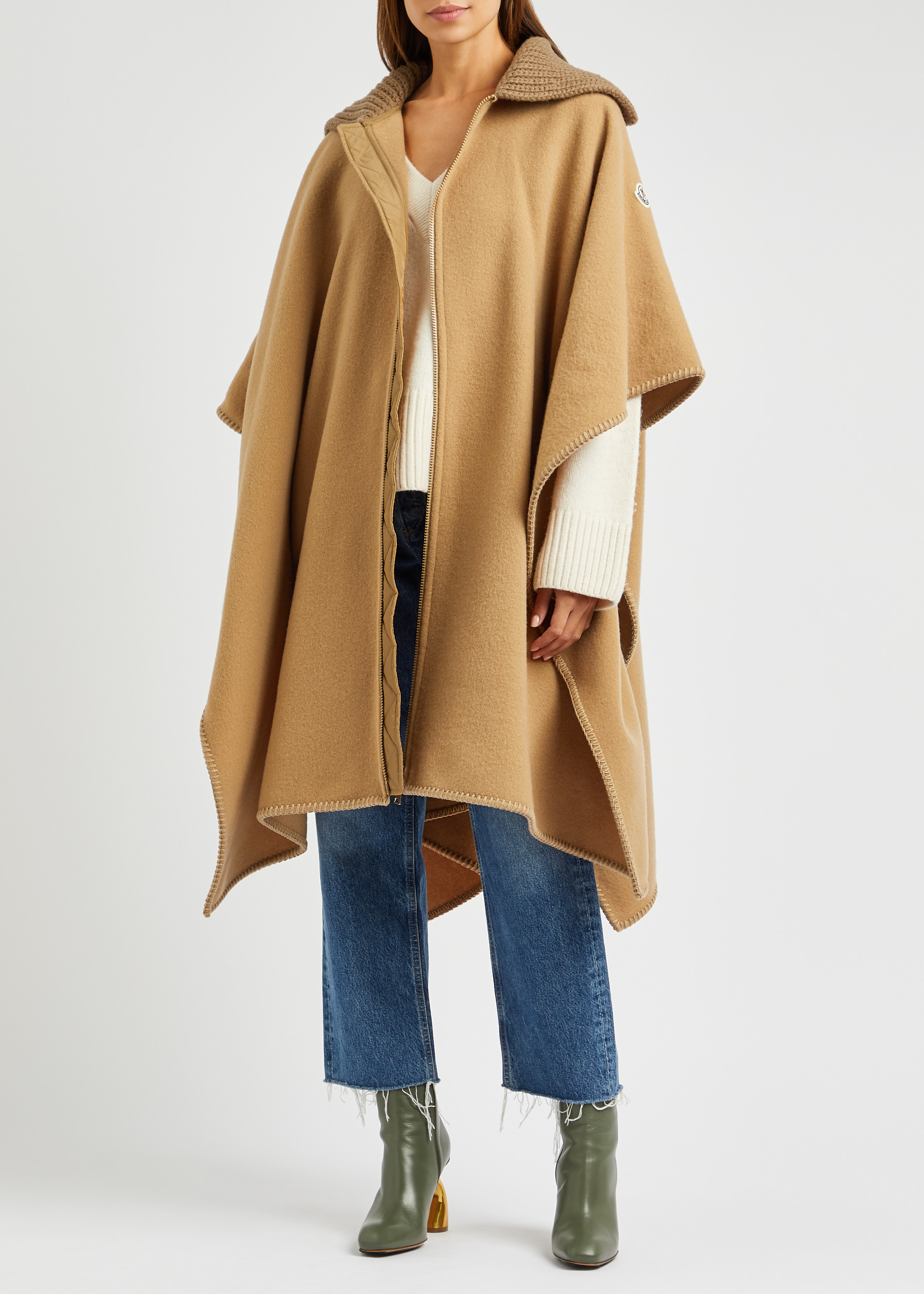 A Thousand Miles Felt Cape - Camel main image 0