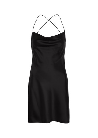 【関税込み】saint laurent Leather slip dress SAINT LAURENT Leather slip dress | mytheresa | REVERSIBLE