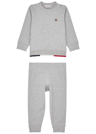 MONCLER KIDS Stretch-cotton tracksuit | Harvey Nichols