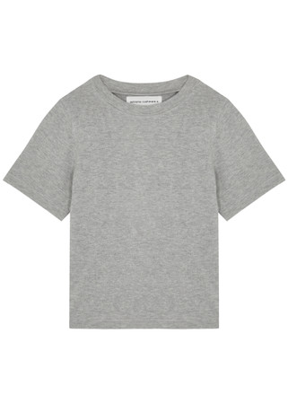EXTREME CASHMERE N°267 Tina cotton and cashmere-blend T-shirt