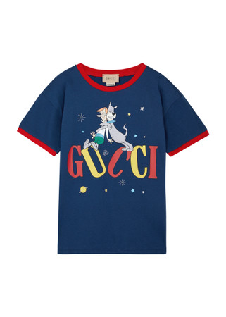 GUCCI KIDS Printed cotton T-shirt (6-12 years) | Harvey Nichols