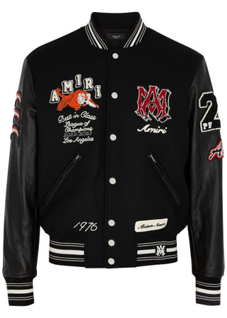 Louis Vuitton LV x YK Embroidered Faces Varsity Blouson