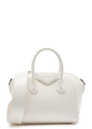 GIVENCHY Antigona mini glossed-leather tote