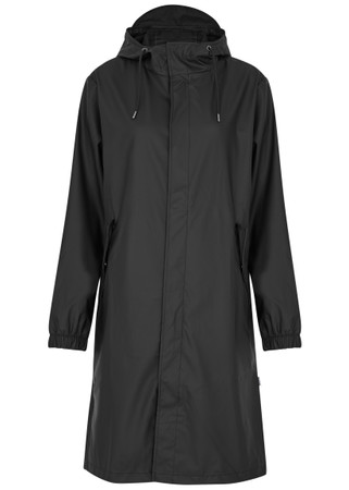 【美品】RAINMAKER - SHADOWSTRIPE HOODEDCOAT 美品】RAINMAKER- SHADOWSTRIPE HOODEDCOAT