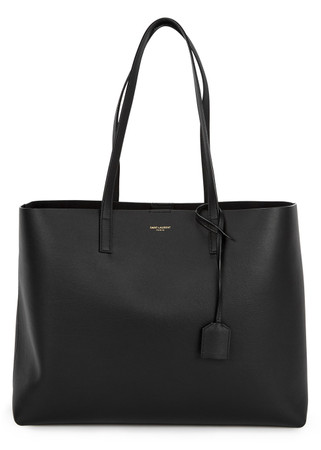 SAINT LAURENT tote ×2 SAINT LAURENT Leather tote | Harvey Nichols