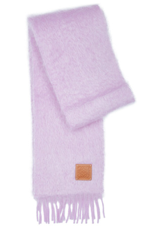 小物 LOEWE Anagram Patch Mohair Maffler LOEWE Anagram Patch Mohair Maffler