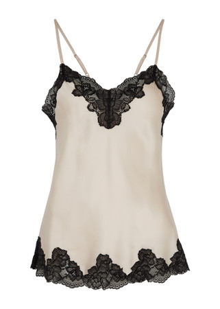 NK IMODE Morgan lace-trimmed silk camisole | Harvey Nichols
