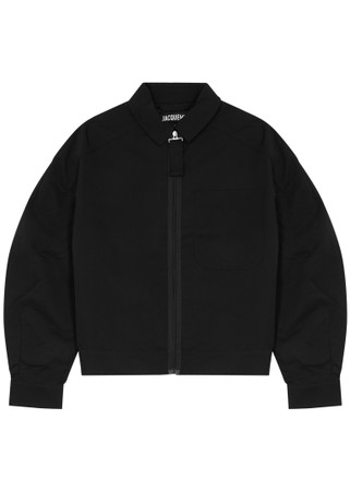 JACQUEMUS Le Blouson Linu logo nylon jacket | Harvey Nichols