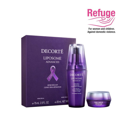 DECORTE Liposome Advanced Purple Ribbon Set | Harvey Nichols