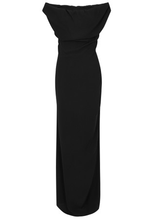 VIVIENNE WESTWOOD Ginnie draped off-the-shoulder maxi dress
