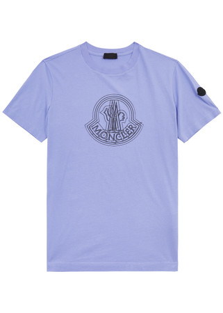 【正規品　シリアルコード認証】MONCLER ロゴTシャツ　 M 991819_PURP_1__42058.